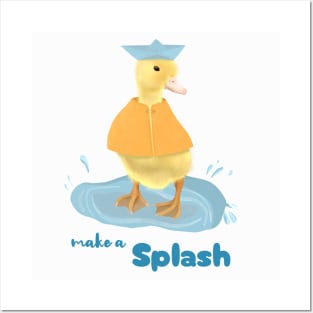 Cute Ducky - Make A Splash Posters and Art